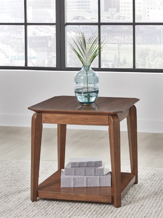 Signature Design by Ashley® Trenmour Medium Brown End Table-4
