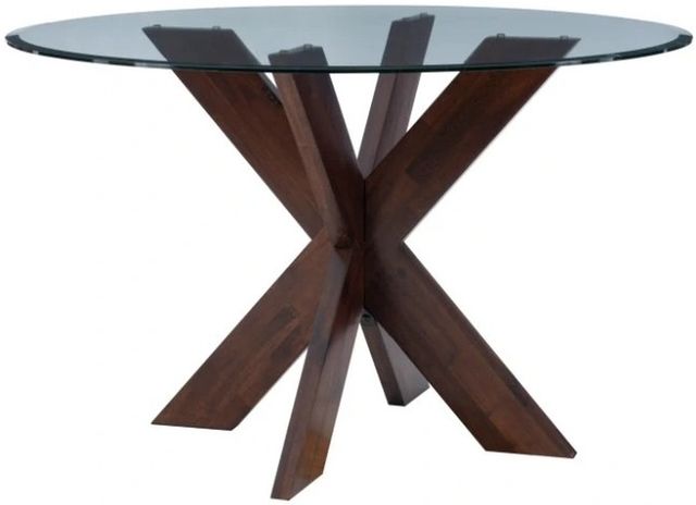 Powell® Auden 5-Piece Espresso/Tan Dining Set-3