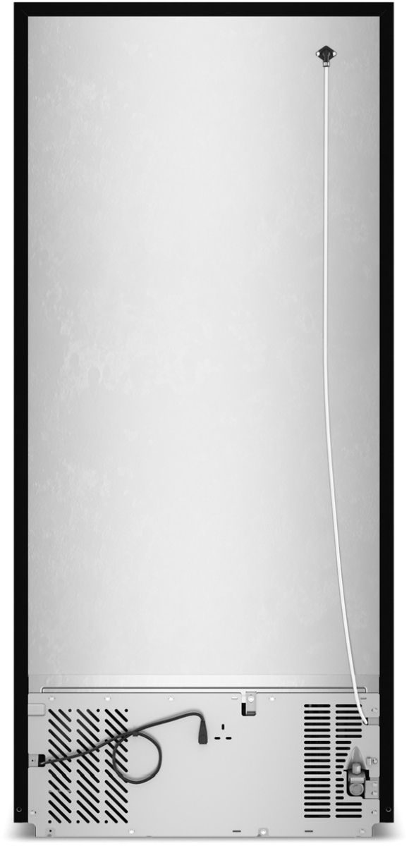Whirlpool® 30" 19.3 Cu. Ft. Black Top Freezer Refrigerator with Total Coverage Cooling-4