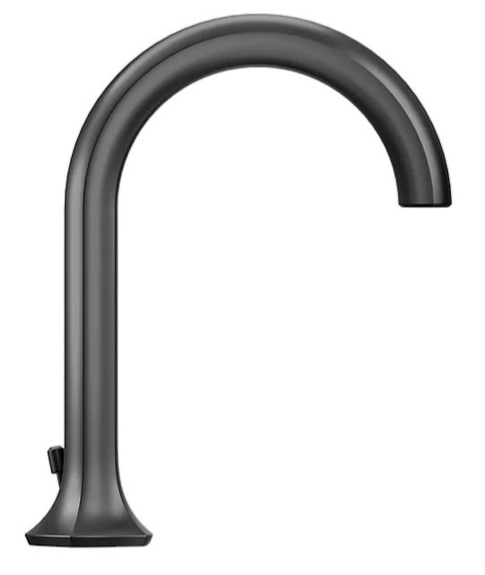 KOHLER® Occasion® Matte Black Bathroom Sink Faucet Spout with Cane Design-2