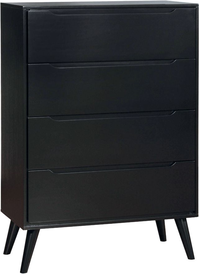 Furniture of America® Lennart II Black Chest-0