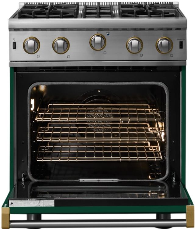 Viking® 5 Series 30" Ivy Pro Style Natural Gas Range-1