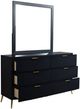 New Classic® Home Furnishings Kailani Black Dresser and Mirror-3