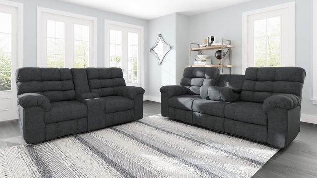 Signature Design by Ashley® Wilhurst 2-Piece Marine Reclining Living Room Set-3