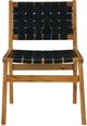 Signature Design by Ashley® Fortmaine Black/Brown Dining Side Chair-1