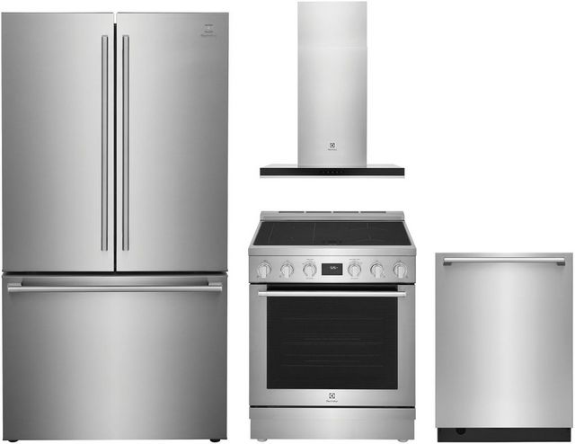 Electrolux 4 Piece Stainless Steel Kitchen Package