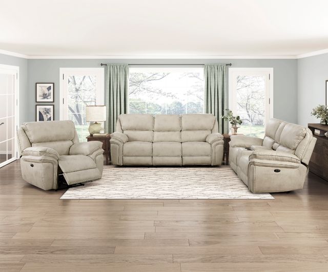 Homelegance® Proctor Sand Power Recliner-1