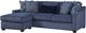 Behold™ Home Bowmore Navy Sofa Chaise-0