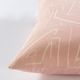 Surya Bogolani Pale Pink 20"x20" Toss Pillow with Polyester Insert-2