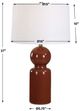 Uttermost® Marco Sienna Glaze Table Lamp-3
