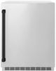 ZLINE Autograph Edition Touchstone 5.2 Cu. Ft. Stainless Steel Freestanding Beverage Center with Matte Black Handle-0