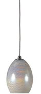 Cal® Lighting & Accessories Uni Pack White Irridescence Pendant-0