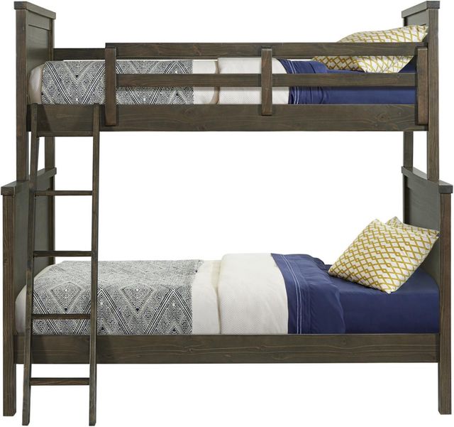 Intercon Tahoe River Rock Youth Twin/Full Bunk Bed-2