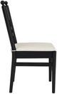 Riverside Furniture Calhoun Ebony Whiskey Oak Ladderback Side Chair-3