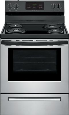 Frigidaire® 30" Stainless Steel Free Standing Electric Range