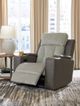 Signature Design by Ashley® WhipLash Sisal Power Recliner with Adjustable Headrest-4