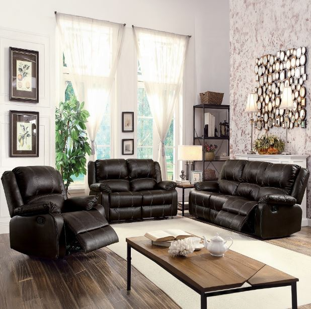 ACME Furniture Zuriel Black Motion Rocker Chair | Hess ACME Furniture Zuriel Black Motion Rocker Chair | Hess