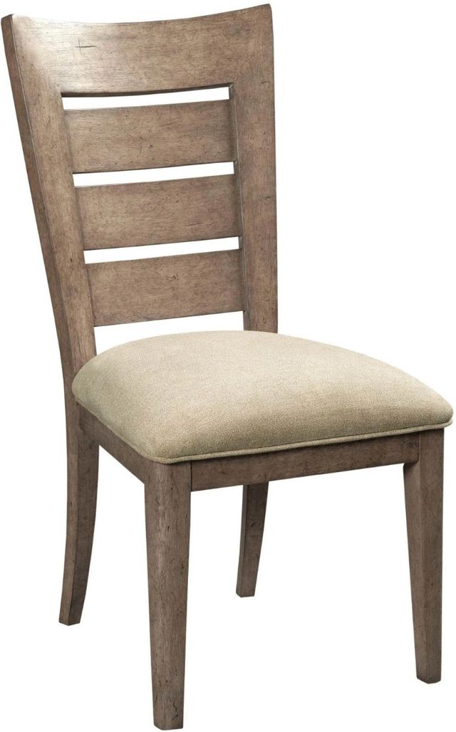 American Drew® Skyline Beige/Brown Ladder Back Side Chair-0