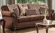 Furniture of America® Tabitha 2-Piece Brown/Dark Cherry sofa and Loveseat-2