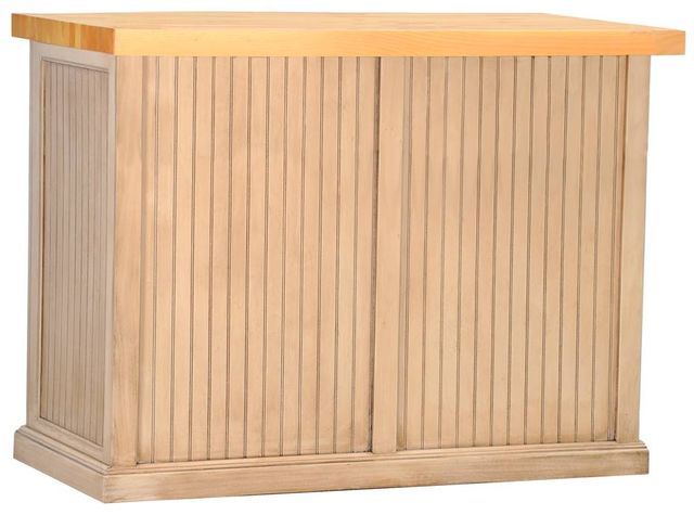 American Heartland Manufacturing Poplar Kitchen Island-1