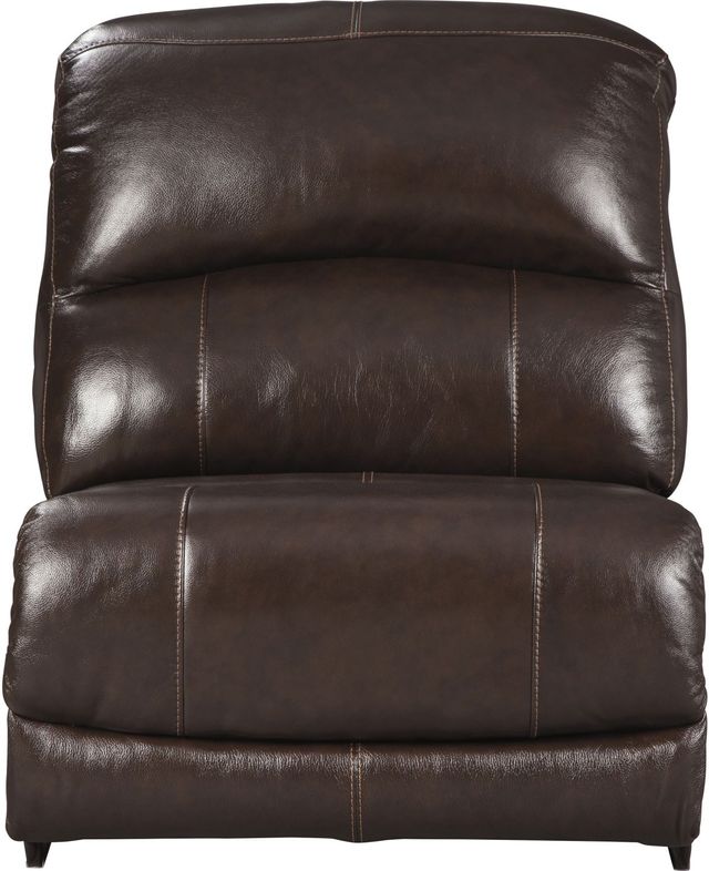 Signature Design by Ashley® Hallstrung 6-Piece Chocolate Power Reclining Right-Arm Facing Sectional and Chaise-2