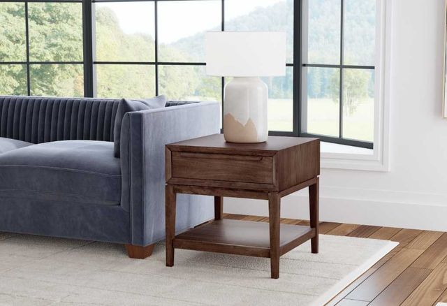 A-America® Corvallis Dark Amber Chairside Table-1
