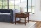 A-America® Corvallis Dark Amber Chairside Table-1