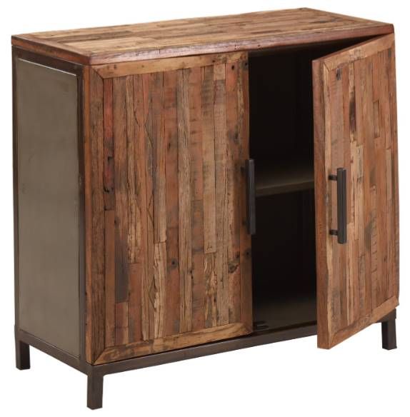 Jaipur Furniture Ironwood Brown Cabinet-0