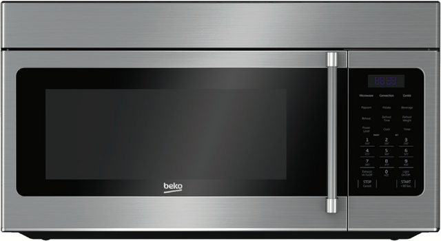 OUT OF BOX Beko 1.6 Cu. Ft. Stainless Steel Over the Range Microwave-1