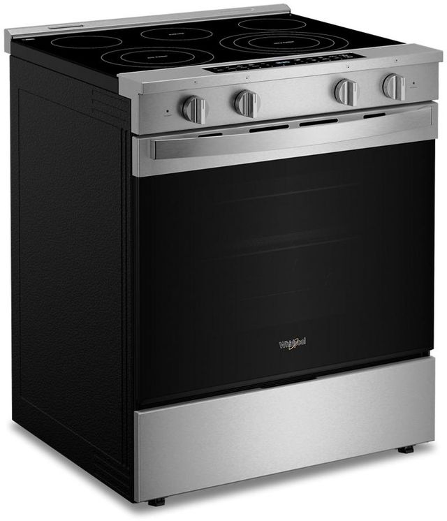Whirlpool® 30" Fingerprint Resistant Stainless Steel Slide-In Electric Range-1