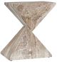 Classic Home Adler Brown/Ivory Concrete Outdoor Accent Table-0