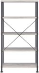 Coaster® Analiese Grey Driftwood Open Bookcase-3