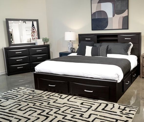 Signature Design by Ashley® Jeffon Black Dresser-1