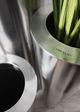 Le Present Satino Fluta Stainless Steel 55" Planter-3