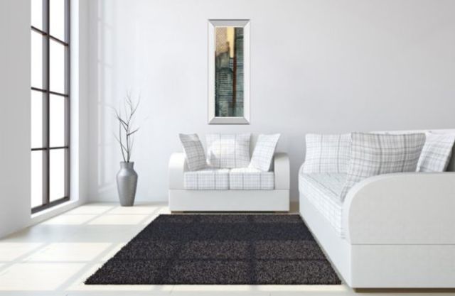 Classy Art Urban Landscape V by Norman Wyatt Mirror Framed Wall Art-3