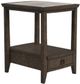 Null Furniture Woodmill Sable Rectangular End Table-0