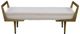 Uttermost® Waylon Ivory Bench-3