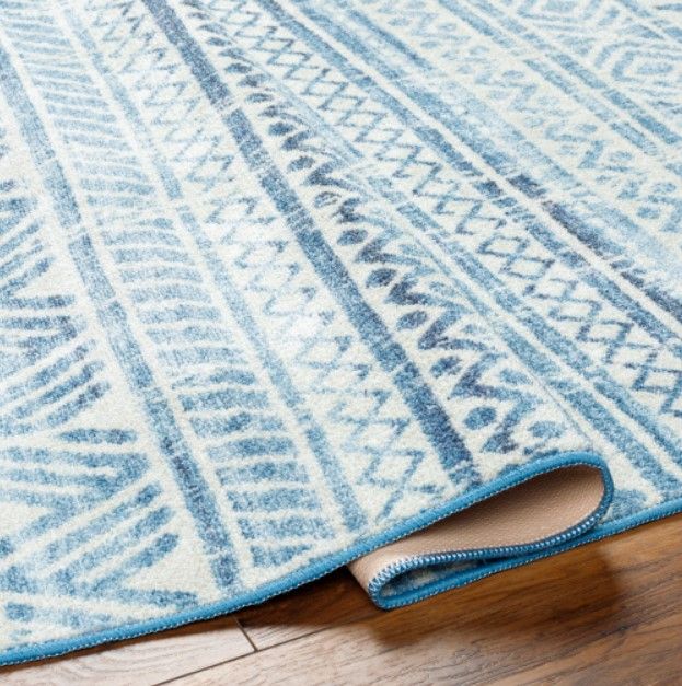 Surya Hera Blue 4'x6' Area Rug-3