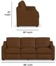 Flexsteel® Hudson Autumn Leather Sofa-2