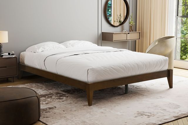 Fashion Bed Group® Willa Walnut Queen Platform Base -1