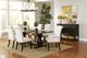 Coaster® Parkins 5-Piece Rustic Espresso Dining Table Set-0
