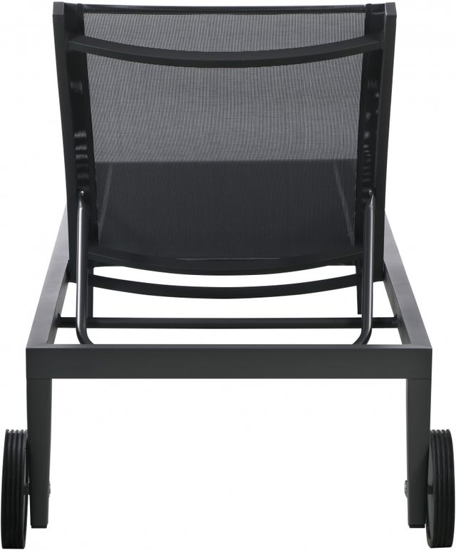 Meridian Furniture Nizuc Black/Dark Grey Outdoor Patio Adjustable Sun Chaise Lounge Chair-3