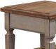 Winners Only® Barnwell Brown Top End Table with Gray Base-1
