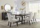 aspenhome® Camden 7-Piece Beige/Domino Upholstered Dining Set-1