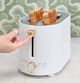 CAFÉ™ 2 Slice Matte White Express Finish Toaster-3