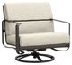 Homecrest™ Outdoor Living Customizable Jaxon Cushion Aluminum/Fabric Outdoor Swivel Rocker Chat Chair-0