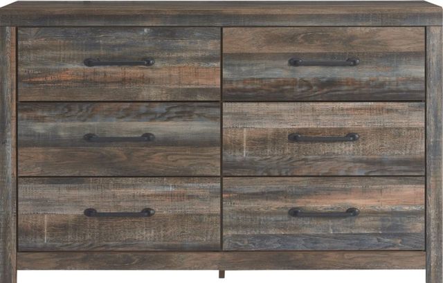 Signature Design by Ashley® Drystan 5-Piece Multi Queen Bookcase Storage Bed Set-2