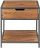 Olliix by Madison Park Natural/Graphite Hudson End Table-0