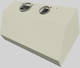 Vent-A-Hood® 48" Biscuit Wall Mounted Range Hood-1