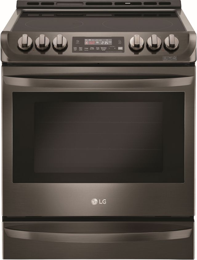 Clearance LG 30" Black Stainless Steel Electric Slide In Range-2